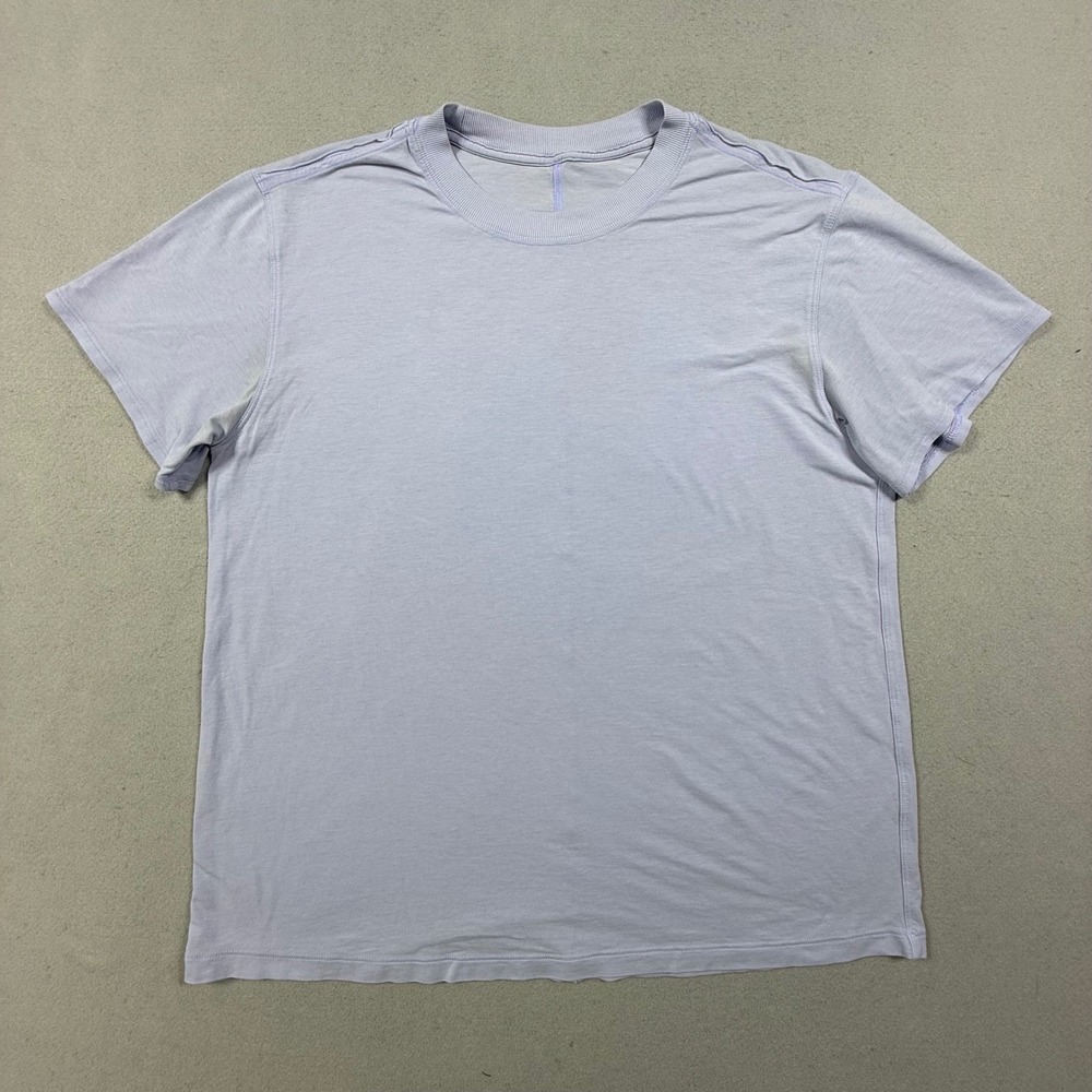 Lululemon Fundamental T-Shirt Light Purple Lavender Short Sleeve Crewneck Tee